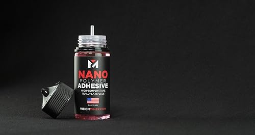 Miniatura 4 de Adhesivo de nano polímero (4.1 fl oz) – Adhesión definitiva de impresión 3D y placa de construcción – sin ensuciar, no tóxico, funciona para PLA,