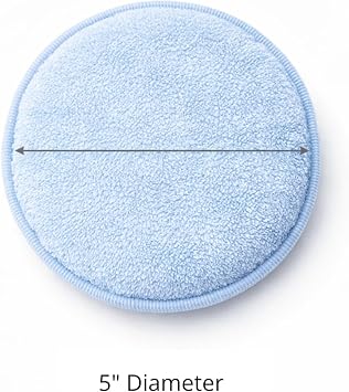DipYourCar Premium Microfiber Foam Polishing Pad for Car Cleaning, Detailing, and Wax Application - Ideal for Polishing and Buffing, 6 Pack - 5