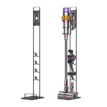 Foho Vacuum Stand for Dyson,Stable Metal Storage Bracket Stand Holder for Dyson Handheld V6 V7 V8 V10 V11 DC30 DC31 DC34 DC35 DC58 DC59 DC62 Cordless Vacuum Cleaners & Accessories & Attachments