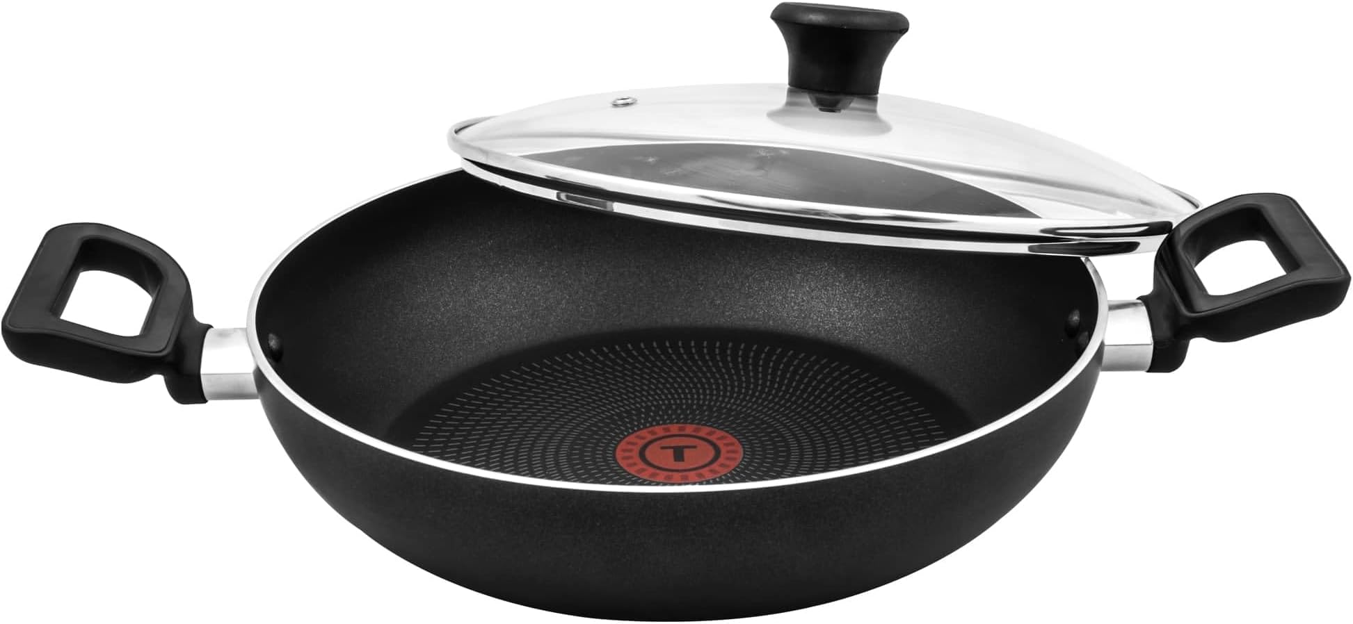 Tefal Delicia Kadai / Cooking Pot With Lid, 24 cm, Black, B1549684