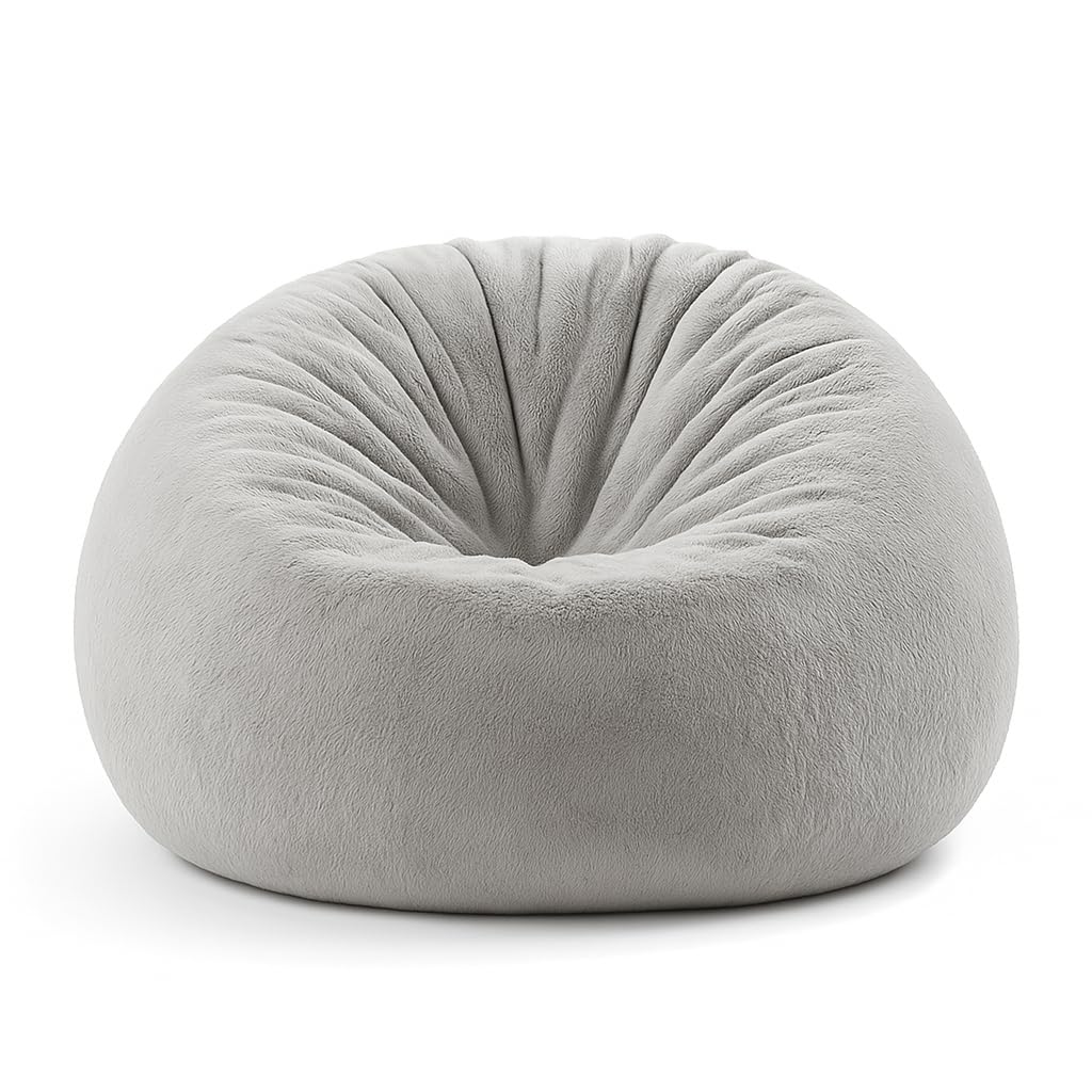 Mollismoons Bean Bag XXXL Size, Light Grey - Image 1