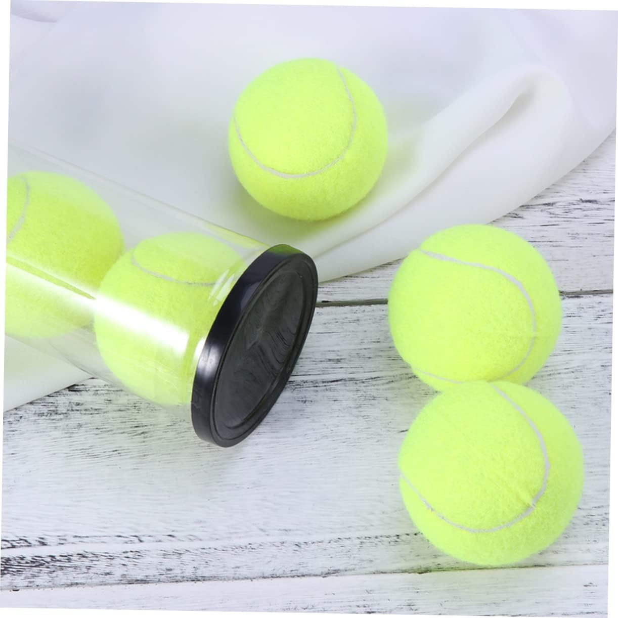 Transparent Tennis Ball Holder Bottle Sports Supply for Tennis Balls Convenient Storage Container