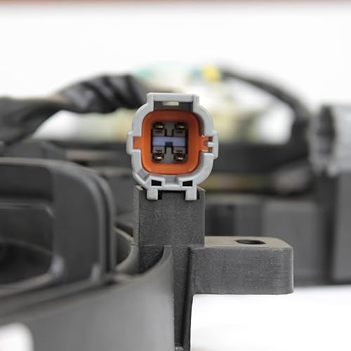 Vista 457 de Ventilador de refrigeración de repuesto para Nissan Versa Sedan 1.6L Auto (4 velocidades) y transmisión manual 2012-2019, Versa Note 1.6L MT