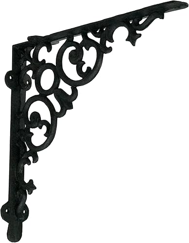 Miniatura 8 de NACH JS-90-418 - Soportes decorativos de hierro fundido para estanterías, grandes, JS-90-418