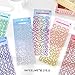Alphabet Aufkleber Scrapbooking Brief Aufkleber für Grußkarte, die Planer Dekorationen Macht