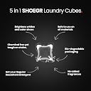 SHOEGR Cleaning Laundry System | 12 Pods & Protective Laundry Bag for Washing Machine | Liquid Sneaker Cleaning Detergent | White Shoe Cleaner for Sneakers & Sports Shoes gallery image
