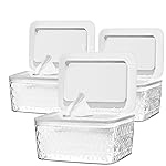 HSWT 3 Pack Wipes Dispenser Seal-Designed Wipe Dispenser Holder Wipes Case Box for Bathroom Keep Wipes Fresh, Dust-Proof & Non-Slip