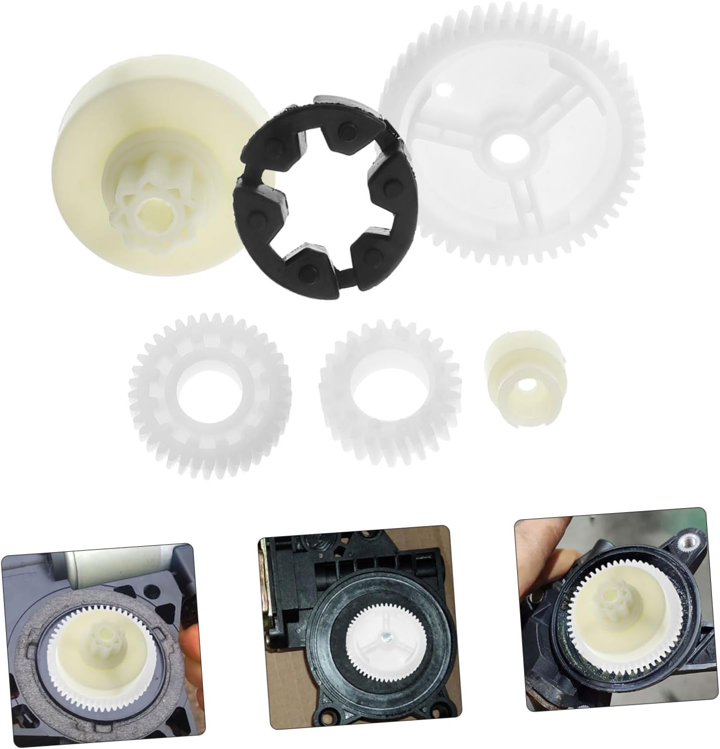 Car Window Motor Gear Kit for Front Window Motor Replacement Lift Compatible Smooth Operation Easy Installation