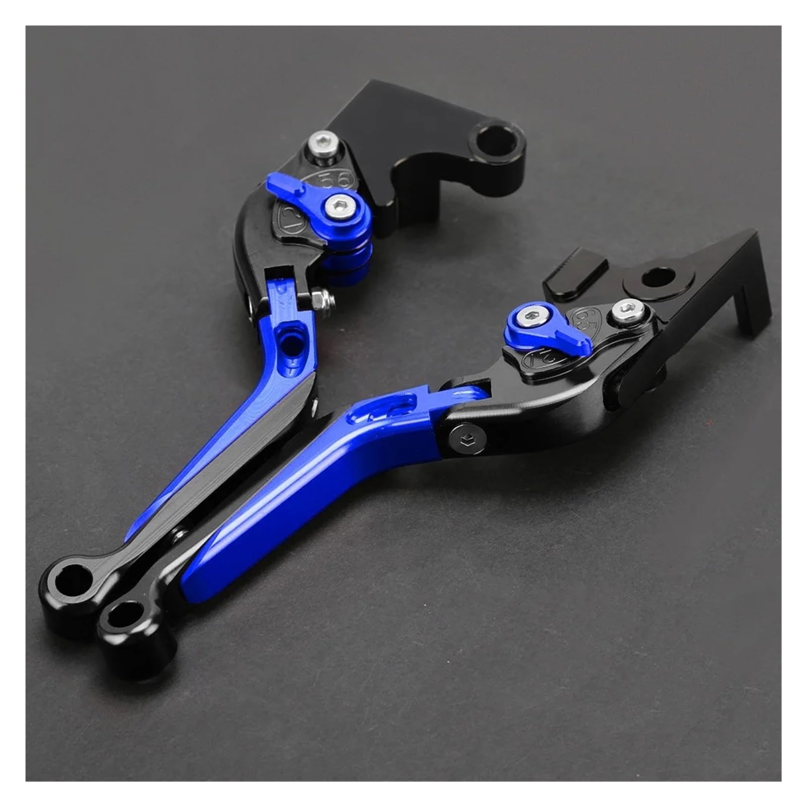 Jwqebns L Style Motorcycle Brake Clutch Levers For Suzuki Gsx1400 Gsx650f Hayabusa Gsxr1300 Sv1000/S Tl1000r Motorcycle Handle Levers Foldable Adjustable Brake Clutch(L Style)