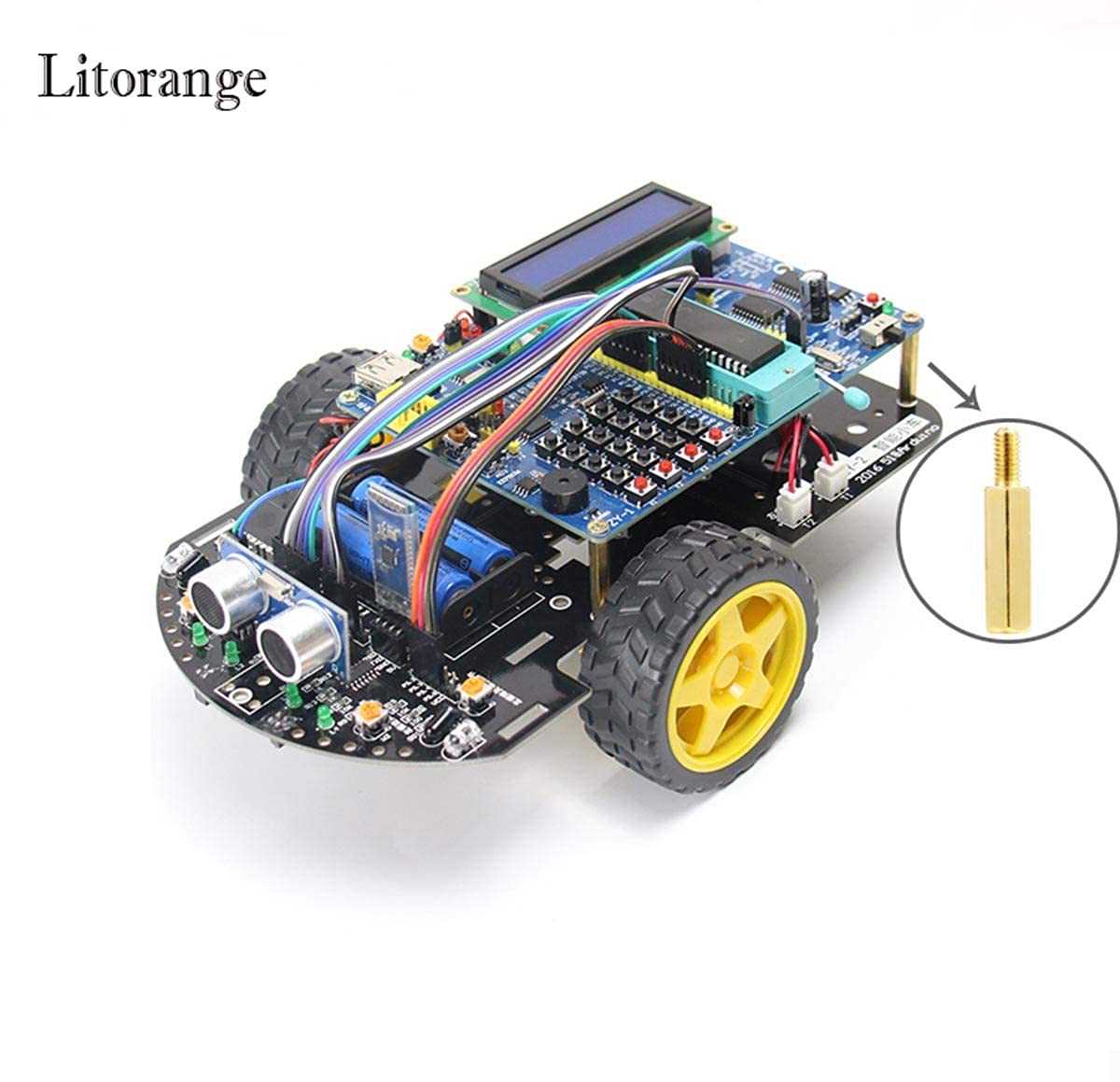 GTIWUNG 240 Pezzi M3 Ottone Maschio Femmina Esagonale Distanziatore, Esagonale Standoff Vite Dado Pilastro Filettato Kit Assortimento, per Scheda Madre PCB