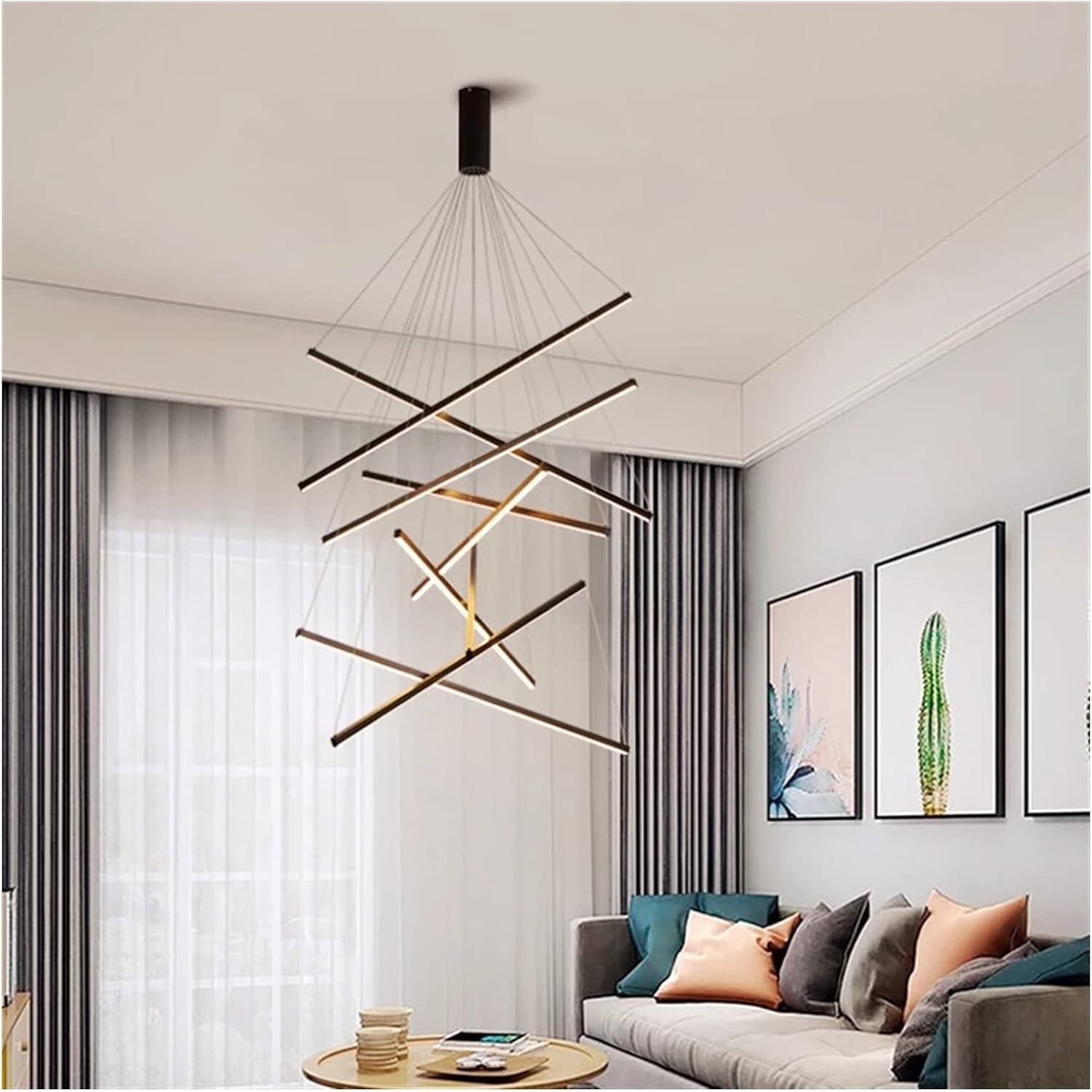 Pendant Light Chandelier Crystal Chandelier Ceiling Modern High-end Chandelier Living Room Dining Duplex Apartment Bedroom Home Decor, Suitable for Living Room, Hotel, Villa Luc