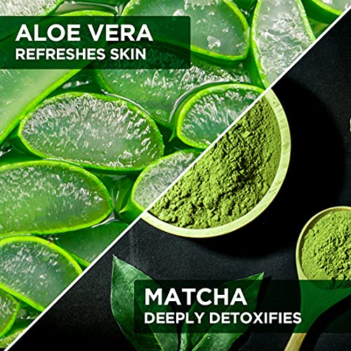 Image of The Man Company Body Wash with Aloe Vera & Matcha | Soap Free Shower Gel for Glowing & Smooth Skin | SLS & Paraben-Free - 250 ml
