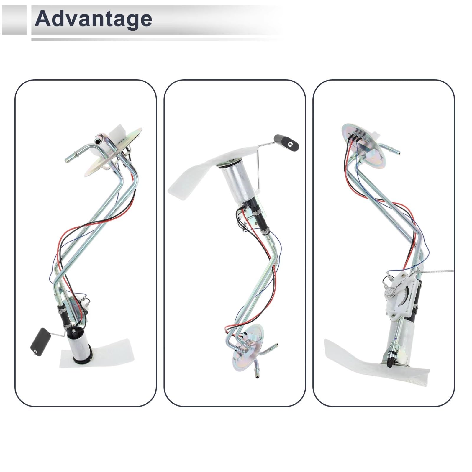 Pompes À Carburant Ensemble Pompe À Carburant Électrique Avec Unité D'envoi, Compatible Avec Ford Pour Ranger 1986 1987 1988 4 Cylindres 2.0 2,3l 6 Cylindres 2,9l E8TZ-9H307-A
