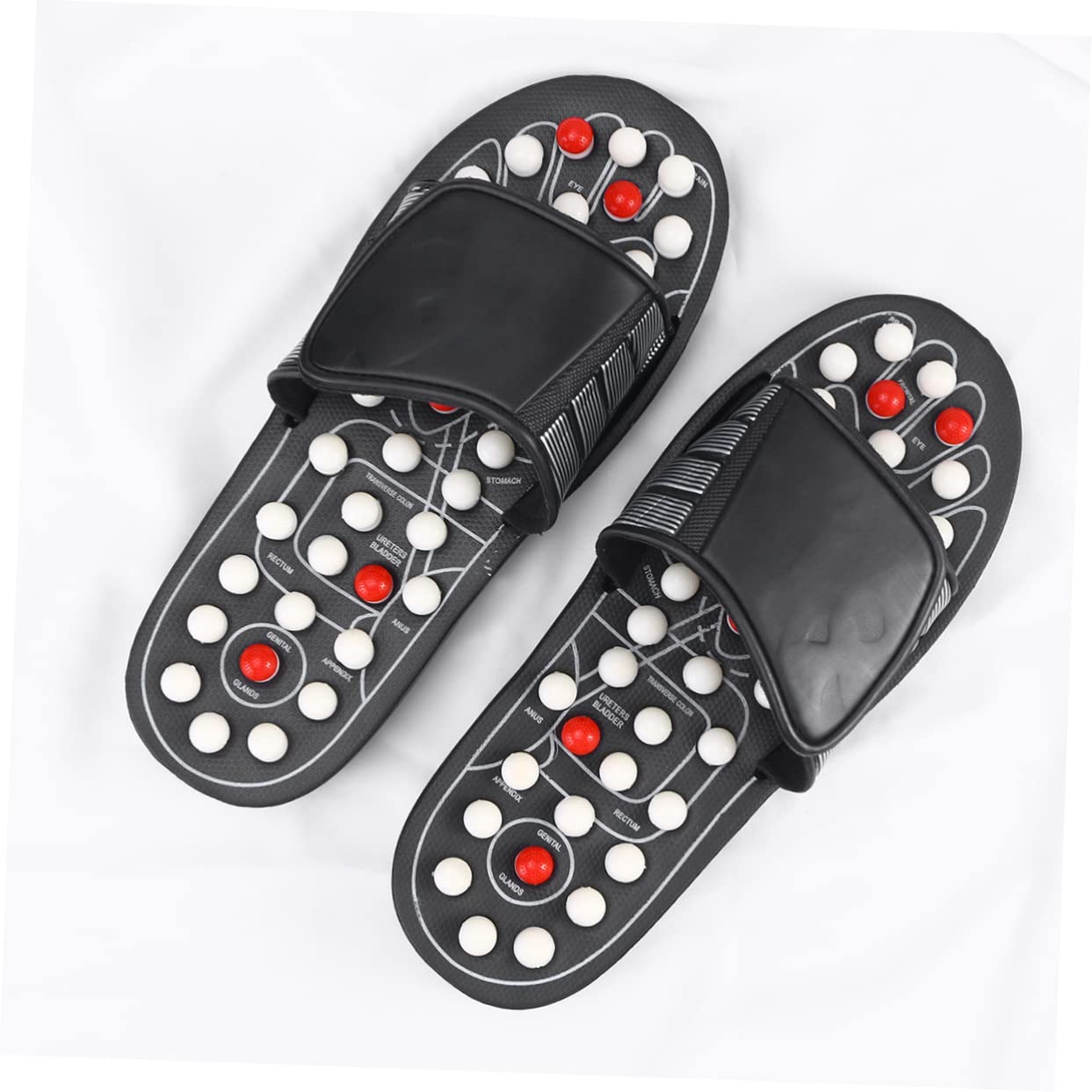 Anneome Lindern Sie Fußschmerzen Mit Gesundheits-massageschuhen Gossip Slippers Größe 42-43 Für Damen Und Herren