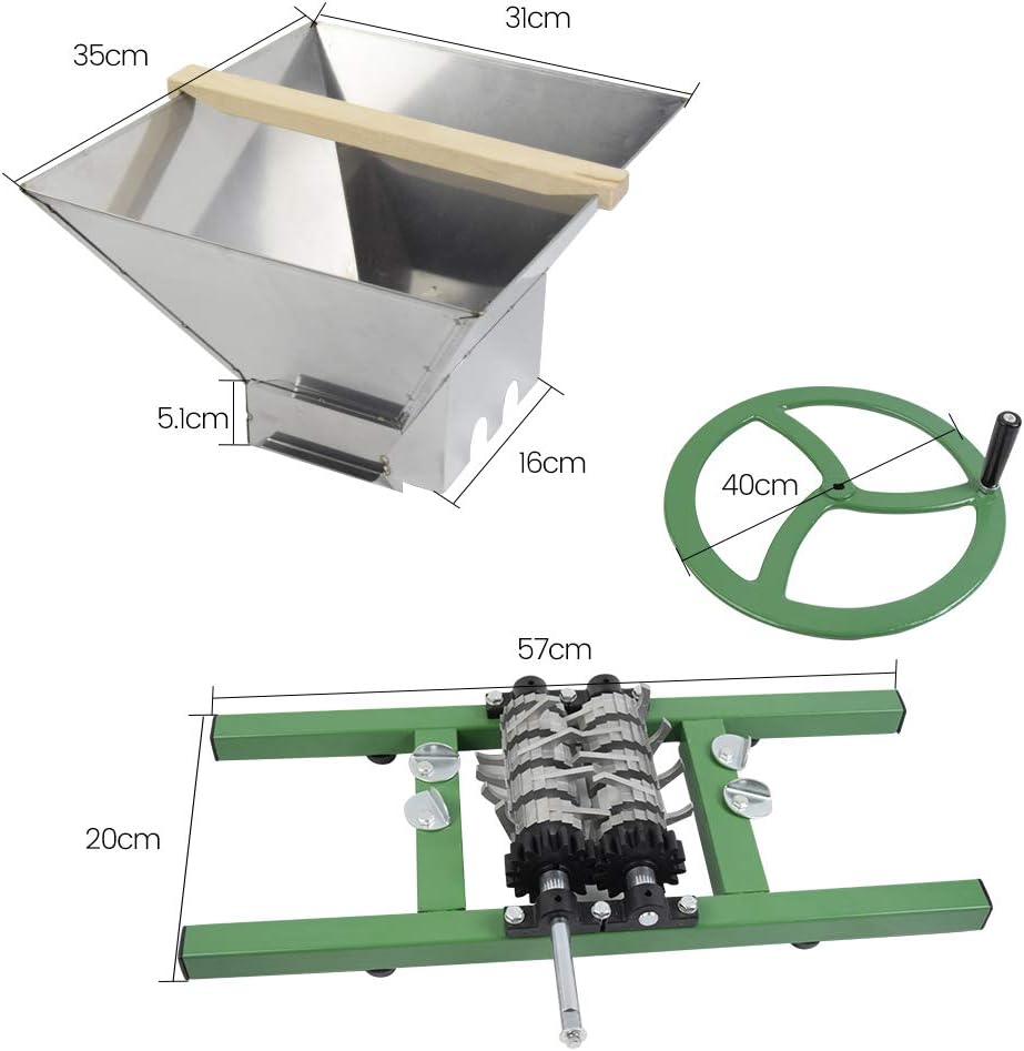 Black Friday - 80% OFF Fruit and Apple Crusher - 7L Stainless Steel Manual Juicer Grinder, Fruit Scratter Pulper for Wine and Cider Pressing Exclusive Discount 🔥 Fruit and Apple Crusher - 7L Stainless Steel Manual Juicer Grinder, Fruit Scratter Pulper for Wine and Cider Pressing