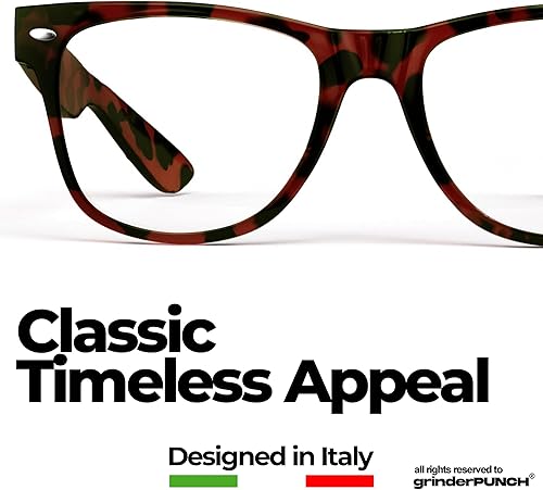 Miniatura 6 de GRINDERPUNCH Lectores fuertes del poder de la lectura del alto aumento de los vidrios de lectura de la luz azul para la mujer de los