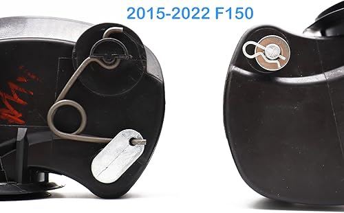 Miniatura 4 de Pasador de bisagra de puerta de combustible con resorte de puerta de gas para 2015-2020 F150 Tapa de gas suelta reparación permanente