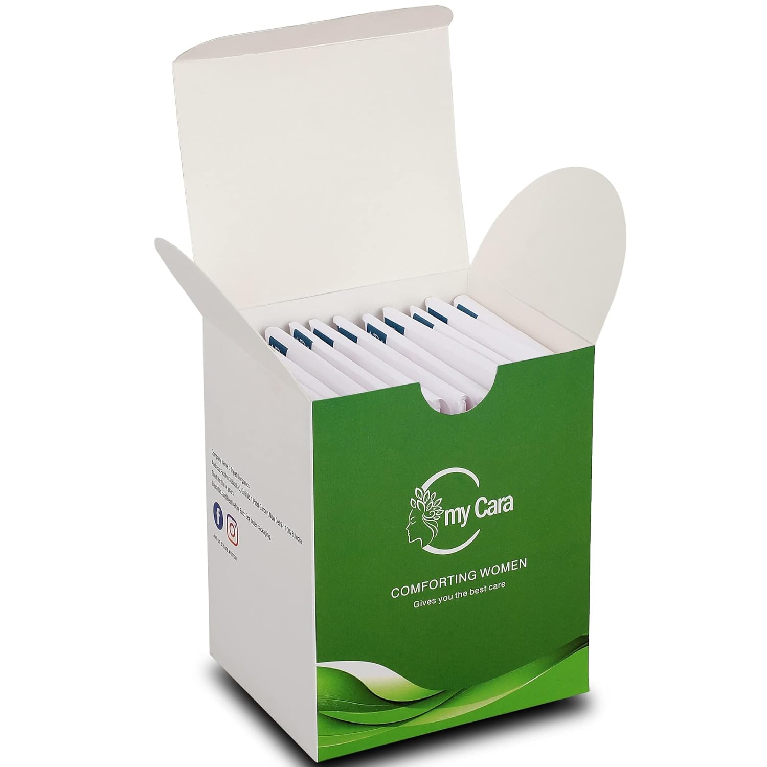 My Cara Rash-Free Ultra-thin Sanitary Pads for women|Super Absorption|Organic Cotton Pads|Soft Disposable Eco-friendly|Ultra Dry|Chemical Free|345mm coverage|Overnight use (345mm)|Heavy Flow My Cara Rash-Free Ultra-thin Sanitary Pads for women|Super Absorption|Organic Cotton Pads|Soft Disposable Eco-friendly|Ultra Dry|Chemical Free|345mm coverage|Overnight use (345mm)|Heavy Flow