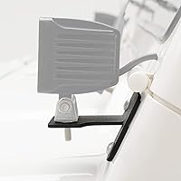 Vista 3 de Soportes de montaje de luz de bisagra de parabrisas aptos para Jeep Wrangler TJ YJ 87-06