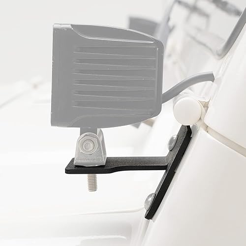 Miniatura 3 de ZORASEN Soportes de montaje de luz de bisagra de parabrisas aptos para Jeep Wrangler TJ YJ 87-06