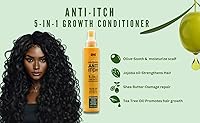 Vista 4 de Rosponse On Orgainc Natural 5-in-1 Itching Free Growth Conditioner with Olive Oil 8oz
