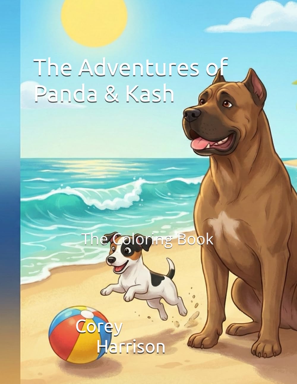 The Adventures of Panda & Kash: The Coloring Book