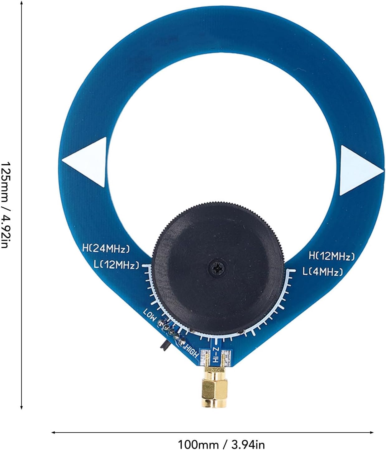 Portable Mini Loop Antenna for AM SW Radio 4MHz-24MHz 500kHz-2000kHz 2 Pack Works with Home Theater Receivers Small Donut Antenna Set