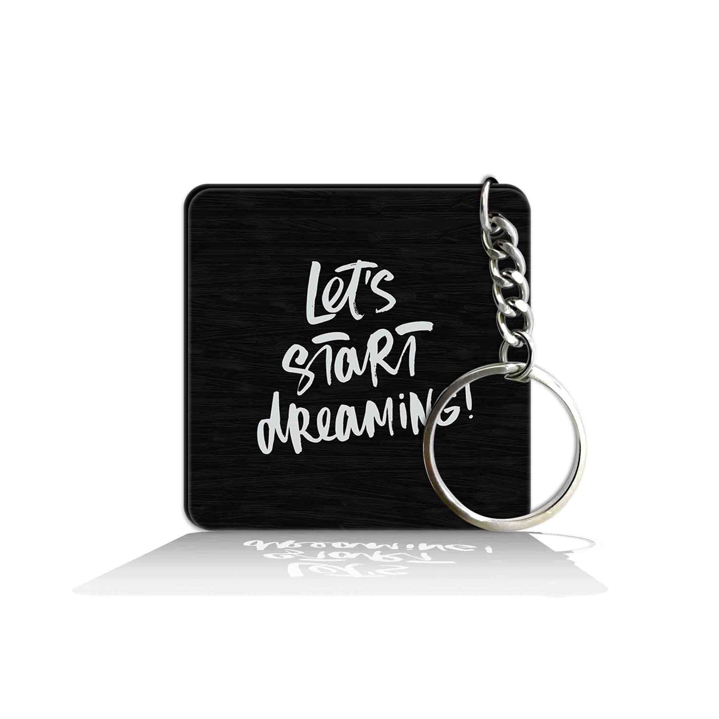 party gift Printed Square Keyring Keychain for Bag Wallet Purse Bike Car Cycle Lock Key House Keys 200-picture-15