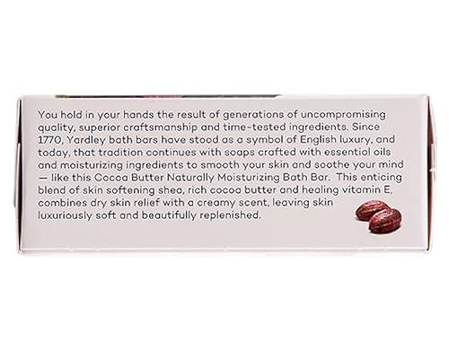 Miniatura 3 de Pack de 5Especial Yardley Bar Jabón Manteca de Cacao 4.25oz por médicos de mármol