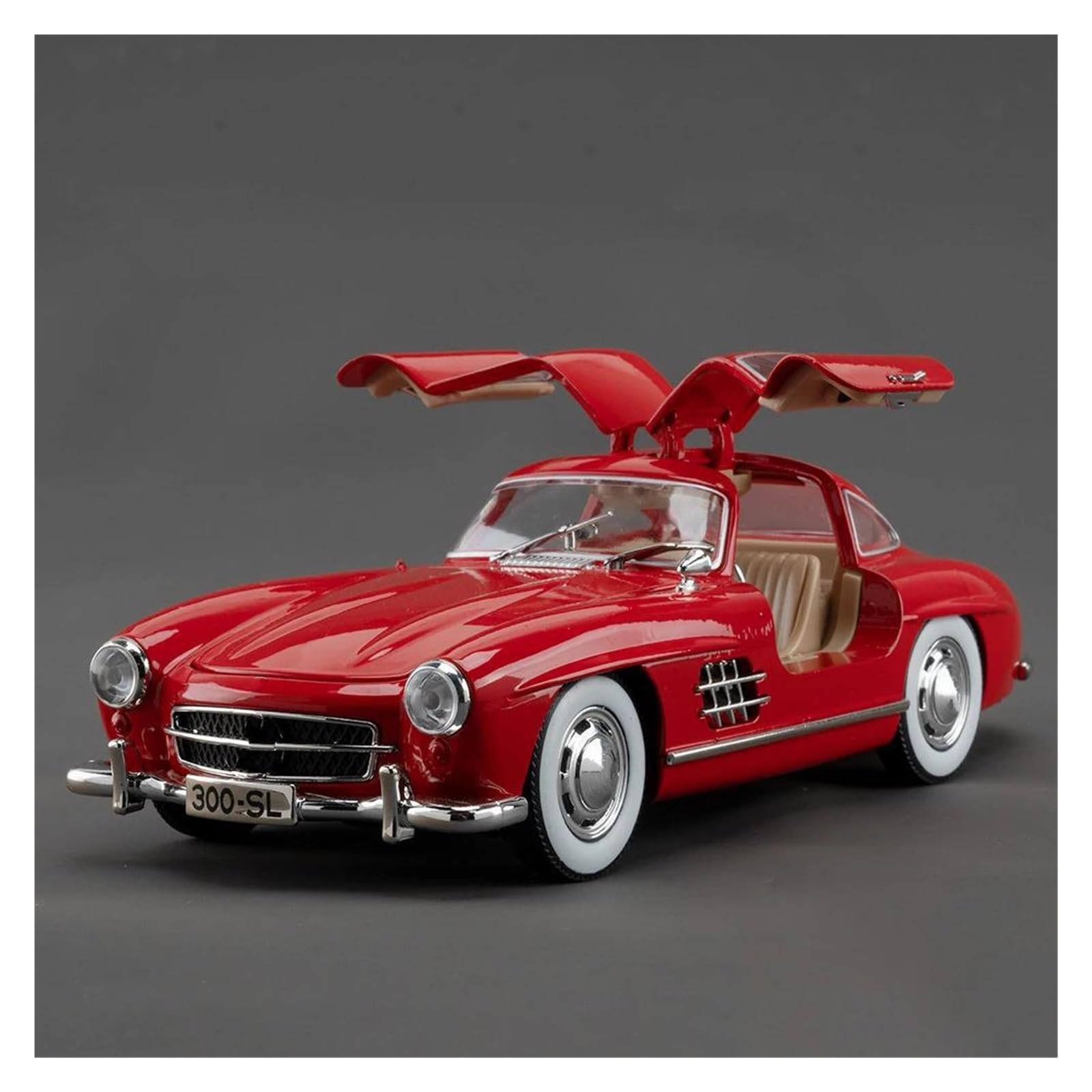 AUDSNI Die-Cast Diecast Car Model For Benz 300SL Diecast Model Car