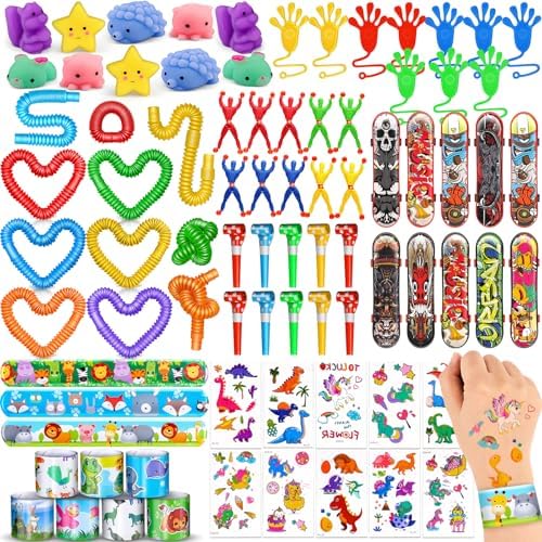 AmyBenton 80Pcs Relleno Piñatas Cumpleaños Infantil, Favores de F...