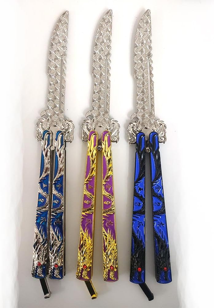 3 Pcs Dragon Lover Gift Set - Blunt Non-Sharp Mythical Collectible(NO128)