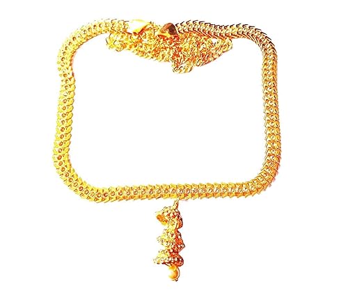 Project Luxe Beautifulslim Gold Plated Kamarband for Women and Girls - Waist Hip Belt