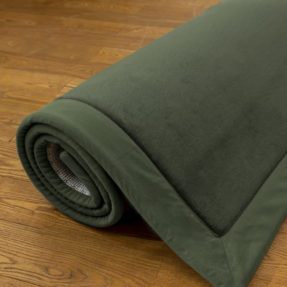 Tapis de Jeu en Velours Corail pour Bébé Enfant