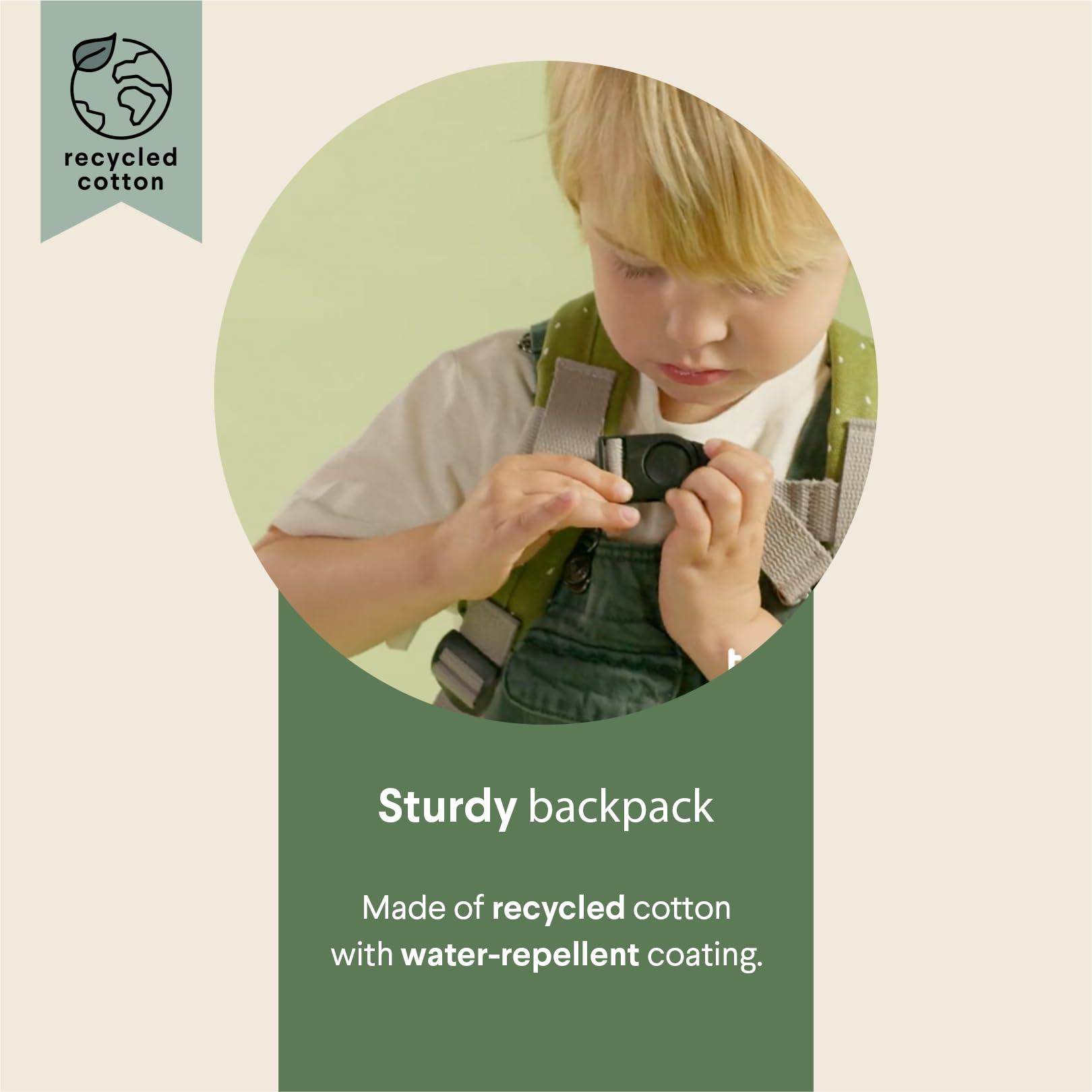 Mochila Trixie Kleiner Schulranzen Wasserabweisend - Kleiner Rucksack für Kind - Kleiner Turnbeutel