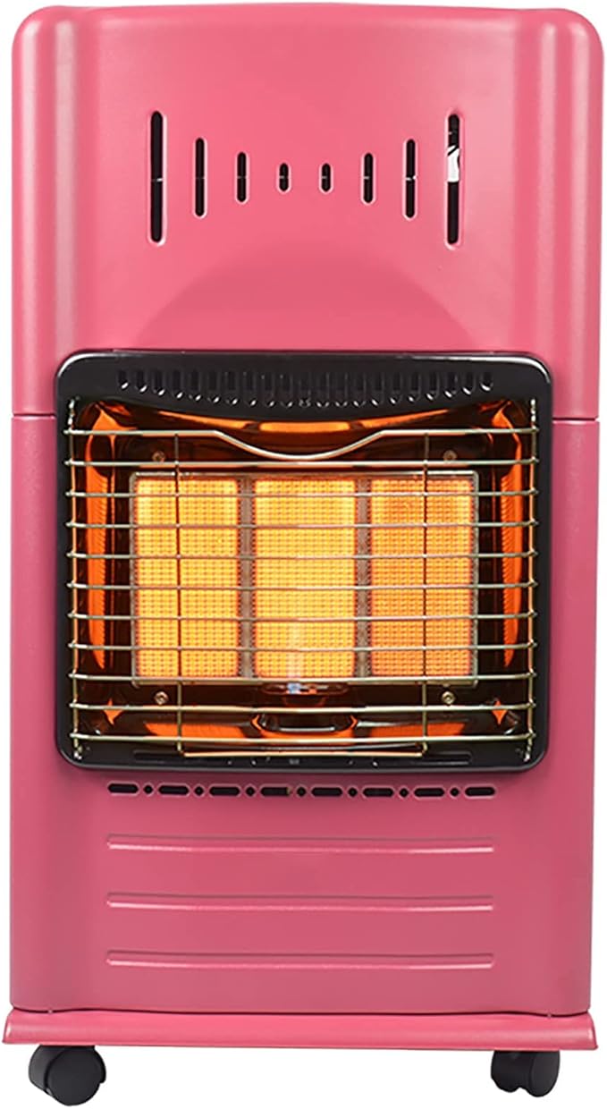 VIROYA Radiant Natural Gas Heater with TipOver and Overheat Protection 3Speed Thermostat