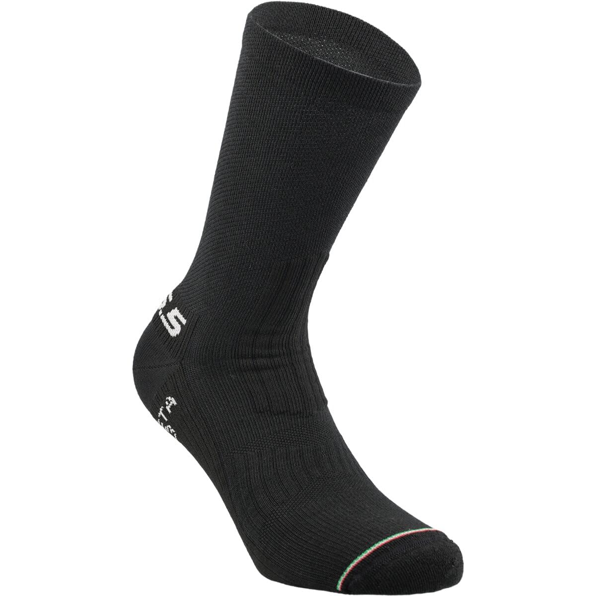 Q36.5 Unisex Be Love Seta Black Radsportsocken