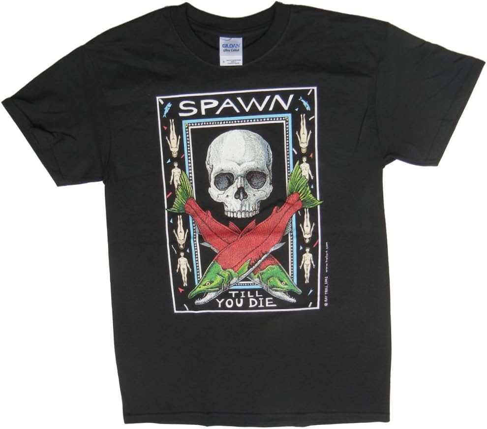 Ray Troll Men's Spawn Till You Die T-Shirt