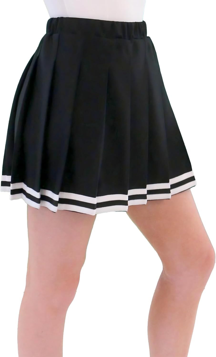 Danzcue Women Knit Pleat Cheerlearding Uniform Skirt - Image 2