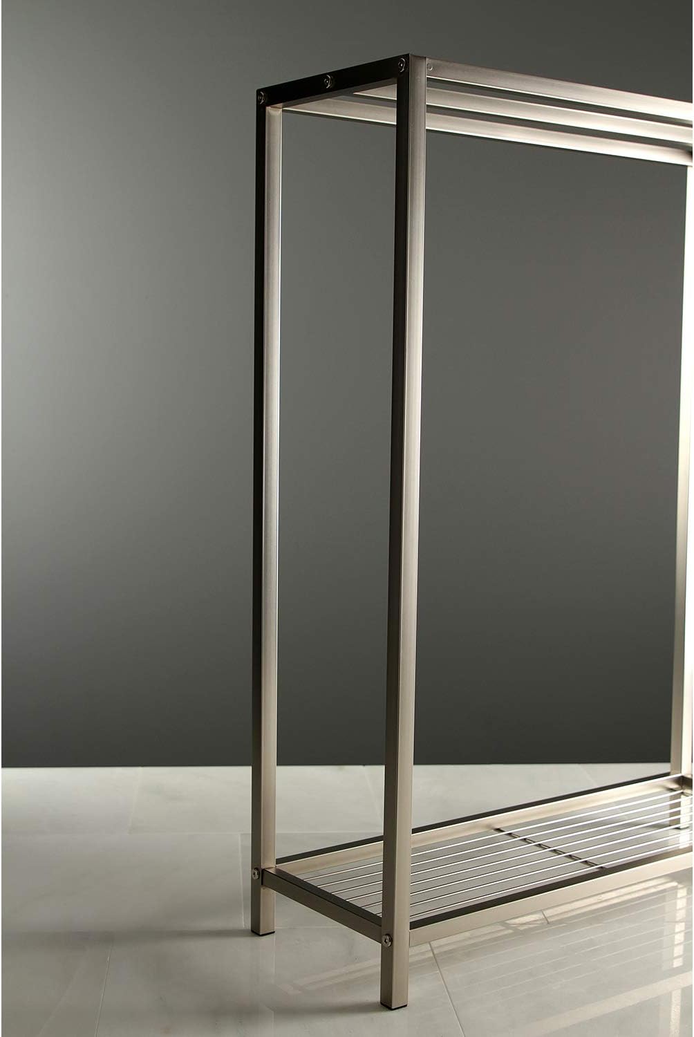 Kingston Brass SCC8358 Edenscape Freestanding Towel-Rack, Brushed Nickel - - 
