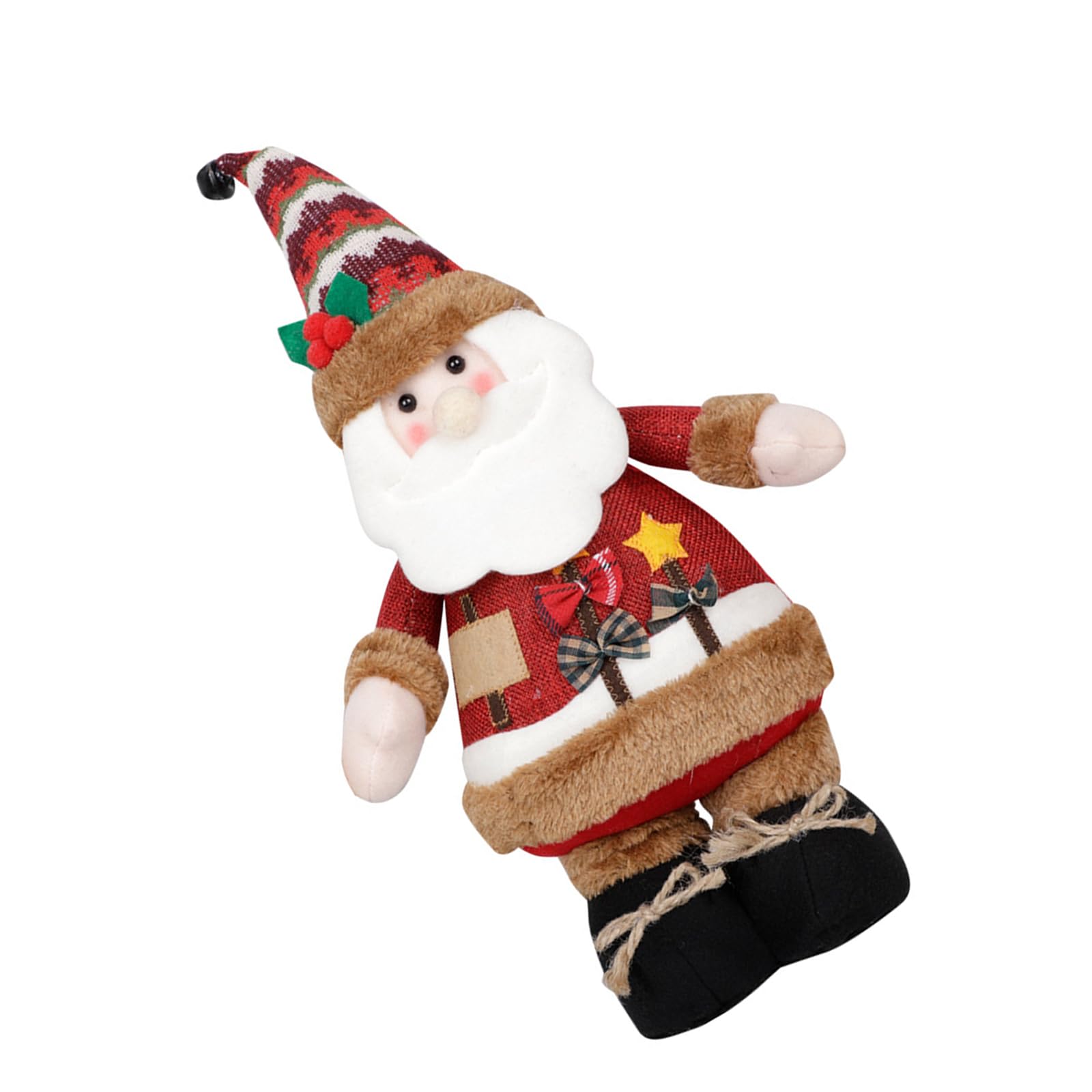 Woedpez Sturdy Snowman Reindeer Ornament Portable Holiday Decoration Safe for Kids and Pet Holiday Display Piece