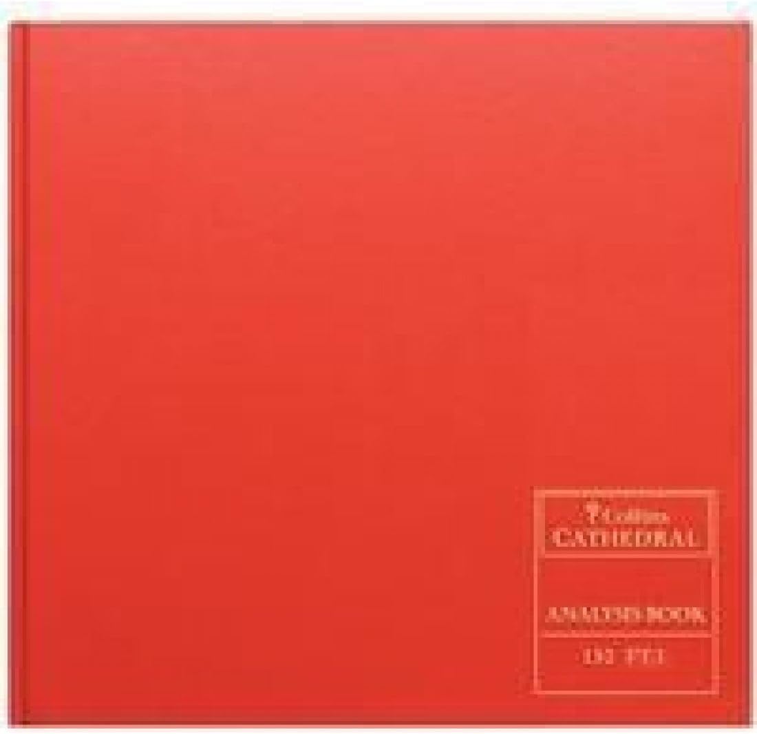 Collins Debden Ltd 061330 150 Series Cathedral Analysis Book, 14 Cash Columns, 297 x 315 mm, 96 Pages