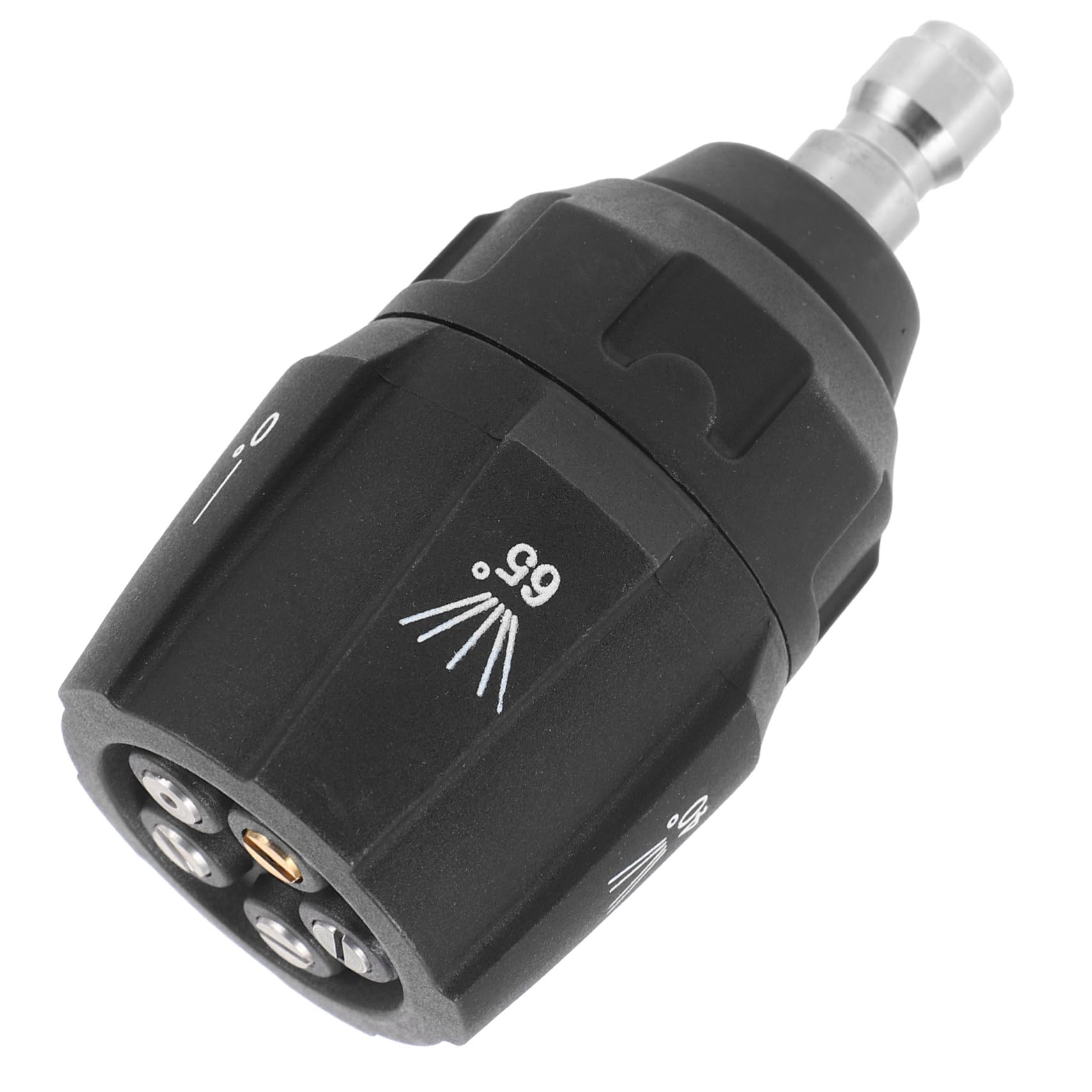 POPETPOP 3 Piezas Boquilla De Lavado De Alta Presión Drenar Herramienta Sumidero Boquilla De Lavado Giratoria Piezas De Lavadora a Presión Rápido Boquillas Accesorios Agua Black El Plastico