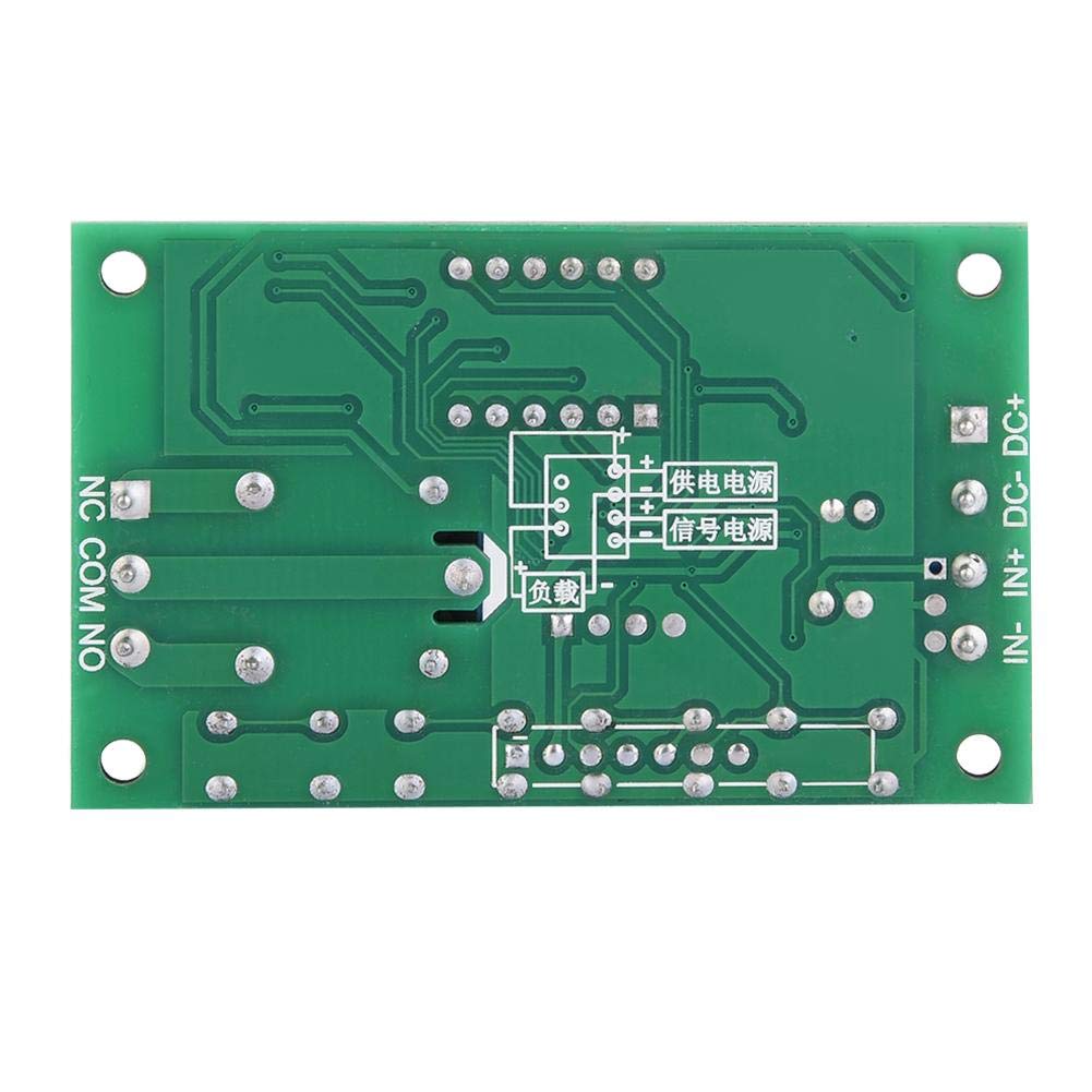 Timer Relay, YYC-2S Modulo di controllo automatico Interruttore di plastica regolabile Display a LED per elettrovalvola, pompa acqua, motore, cinghia leggera, ecc(12V)