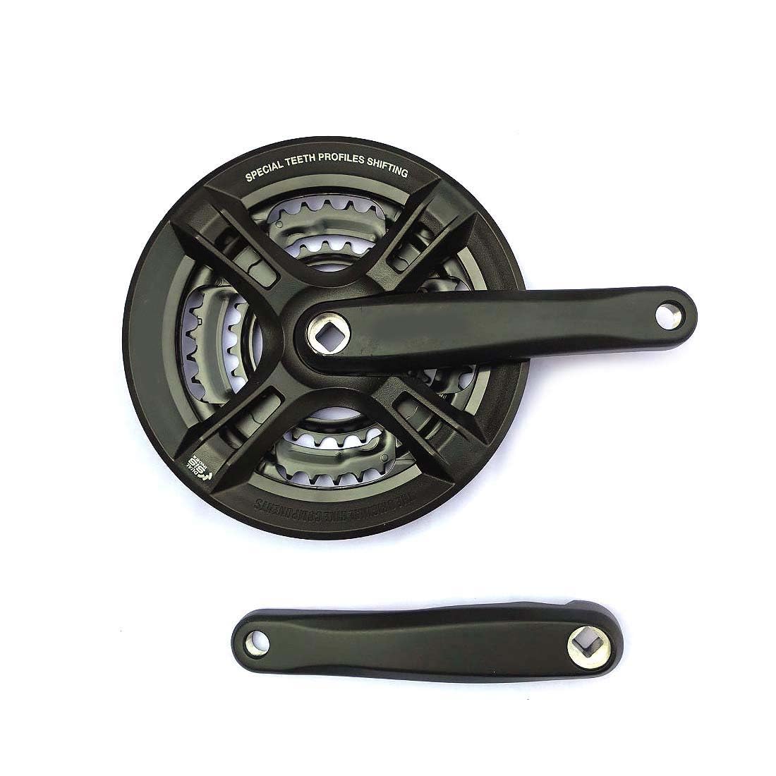 Schrodinger15 60060 Original Alloy Crank Set Dual SIS Index Crankset 48-38-28T Square Hole Fitting 170mm Arm, Black (B08L9KGHDH) Amazon Price History, Amazon Price Tracker