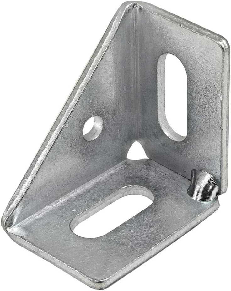 80/20 Inc., 14120, 15 and 40 Series 2 Hole Corner Bracket, Single Support (25 Pack)