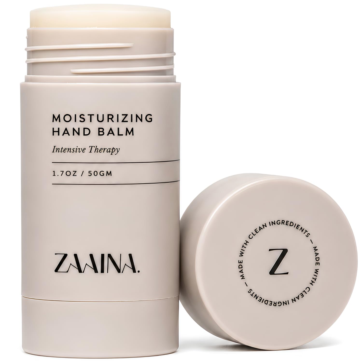 ZAAINA Hand Balm Stick for Dry Cracked Hands - Working Hands Salve, 1.7 oz