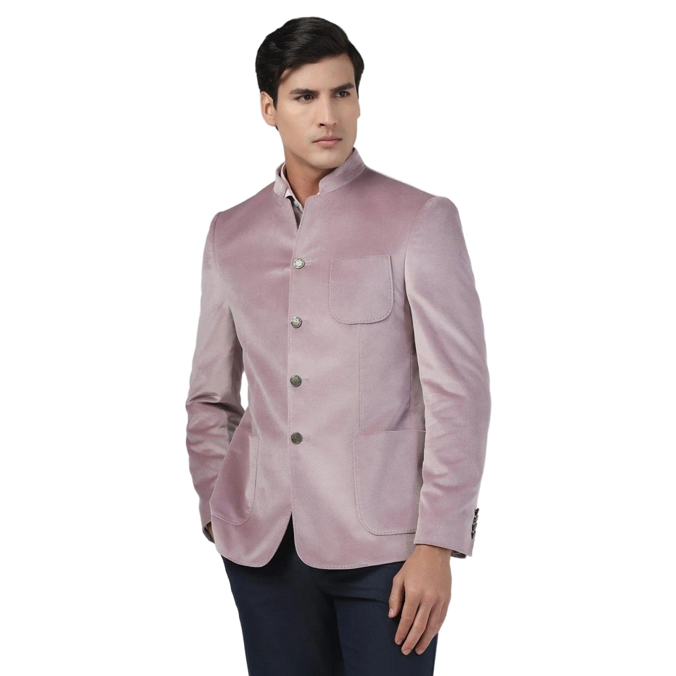 blackberrys Men Cotton Solid Slim Fit Blazer-picture-23