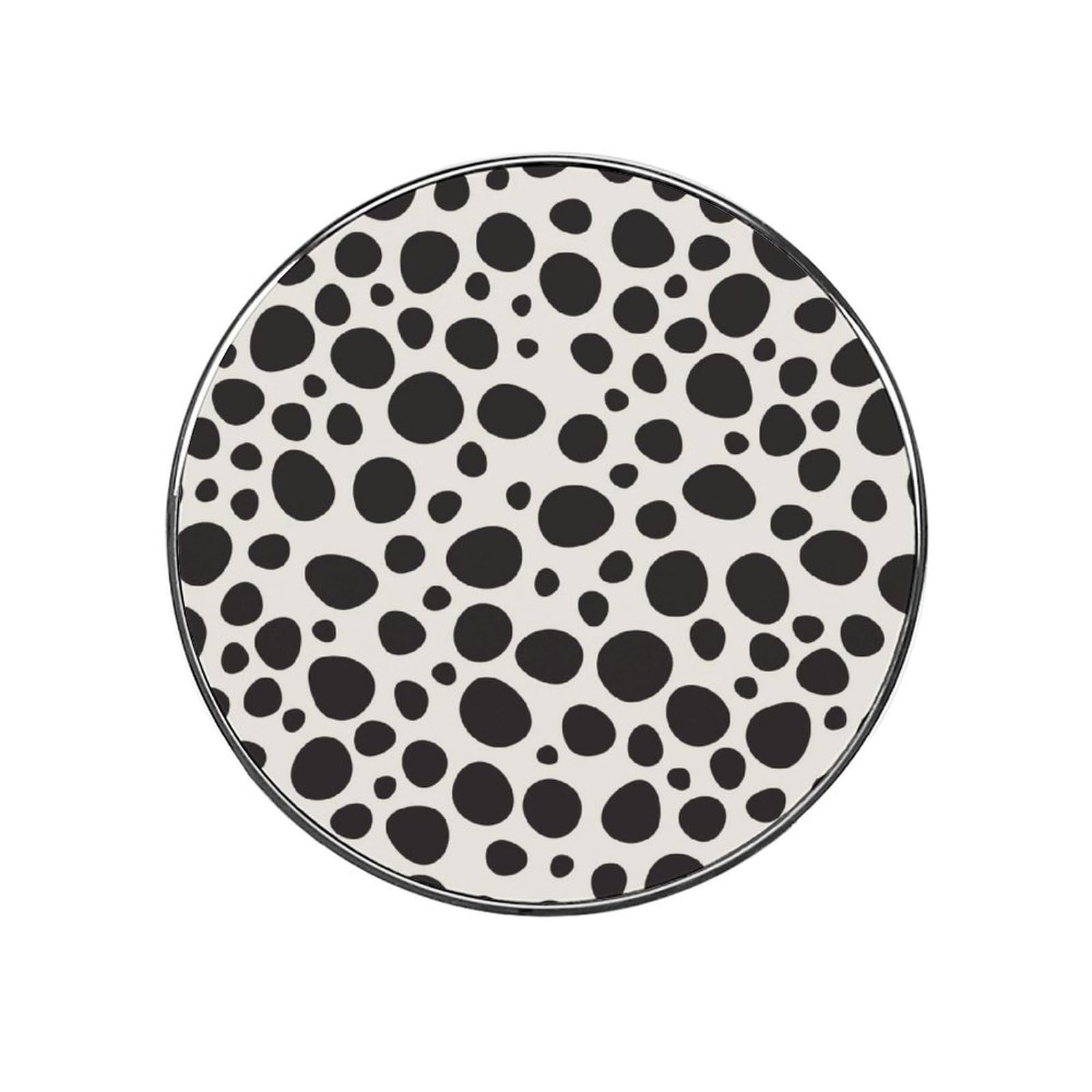 Black Dots Alloy Fridge Magnet For Office Cabinet Refrigerator Whiteboard Photo