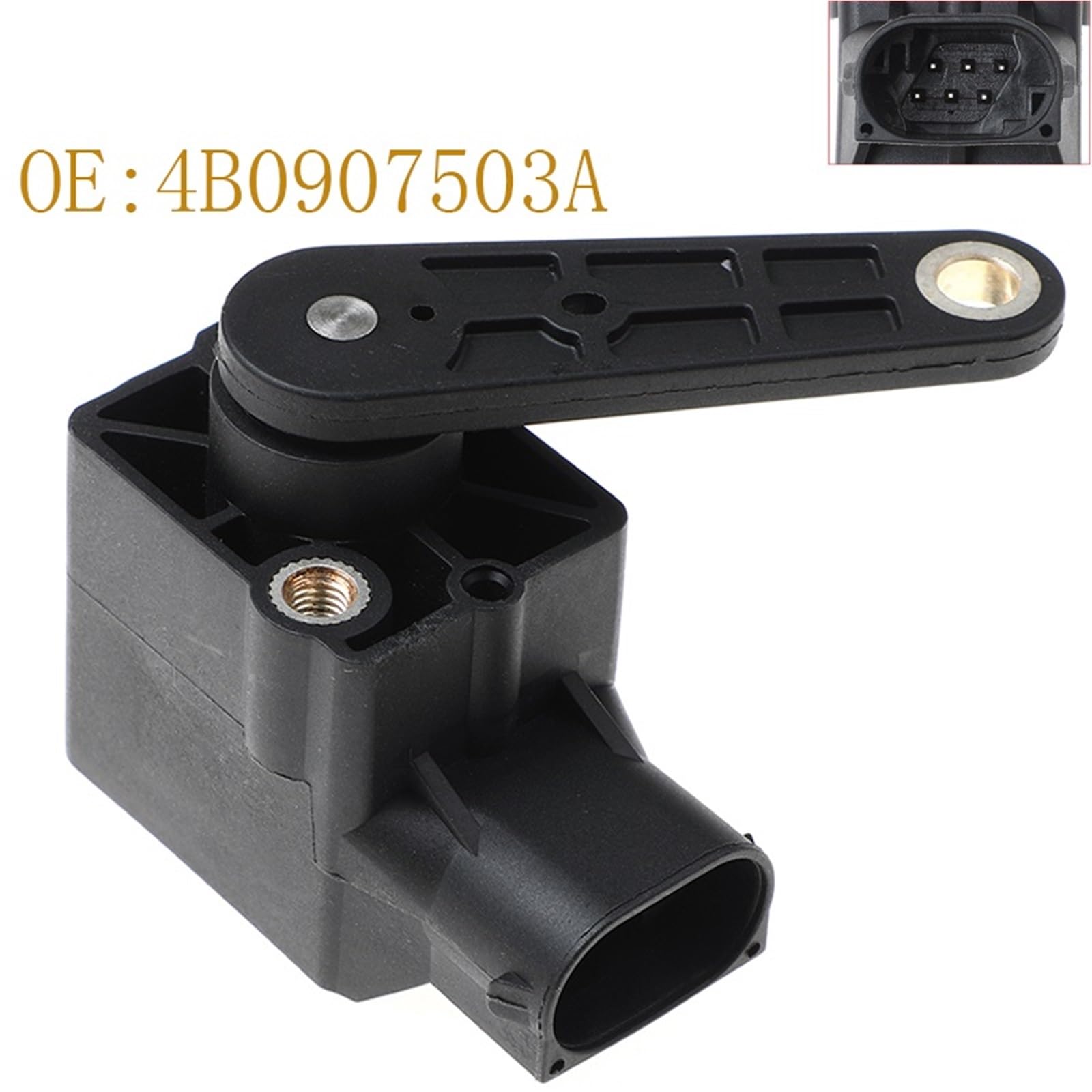 Sensor de nivel de faros Sensor de nivel faro 4B0907503A para VW Golf MK4 Beetle para Audi A3 A4 B5 A6 C5 A8 Quattro TT S4
